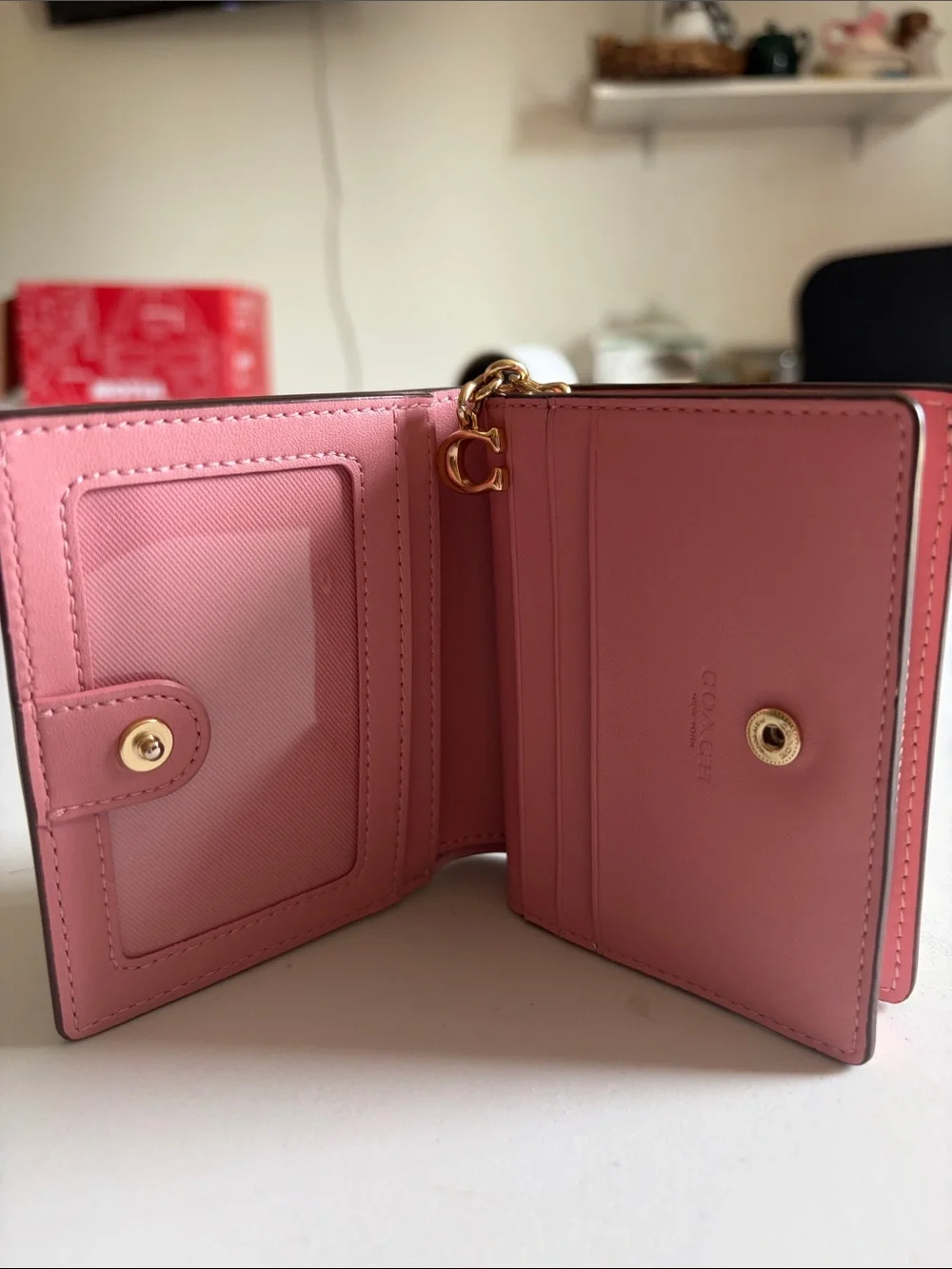 Coach compact card
